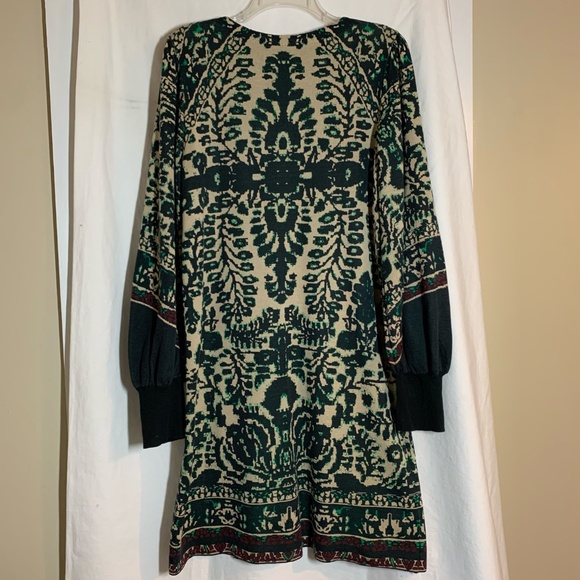 Free People 'Music And Lyrics' knit sweater dress with V neckline - Picture 7 of 8